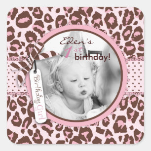 Cheetah Girl Photo Sticker 2