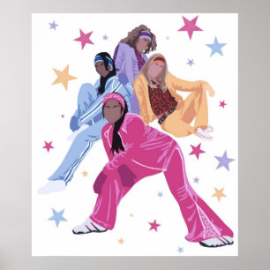 Cheetah girls 2000s nostalgia raven symone  poster