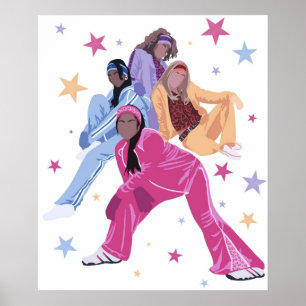 Cheetah girls 2000s nostalgia raven symone  poster