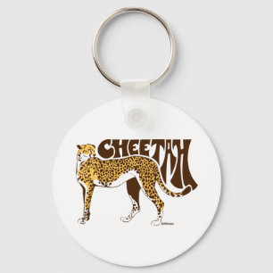 Cheetah Key Ring