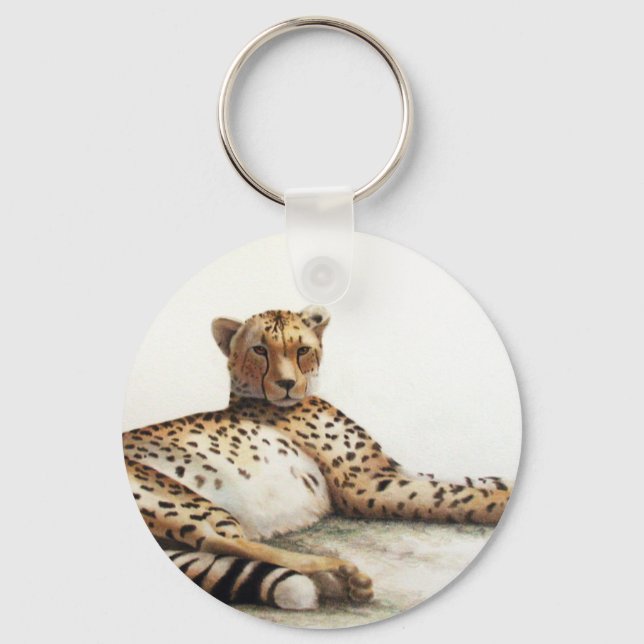 Cheetah Key Ring (Front)