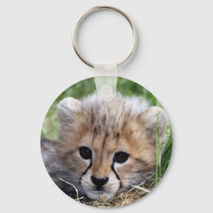 Cheetah Key Ring