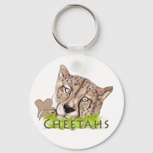 cheetah keychain
