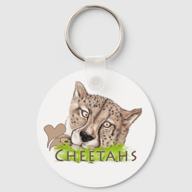 cheetah keychain (Front)