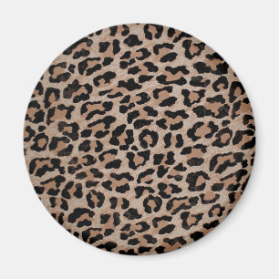 cheetah leopard print magnet