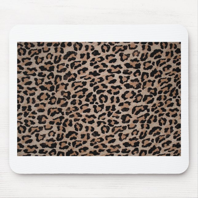 cheetah leopard print mouse mat (Front)