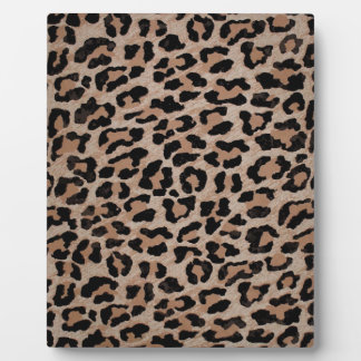 cheetah leopard print plaque