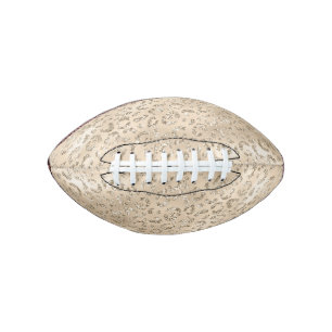 Cheetah Leopard Skin Print Pattern Animal American Football