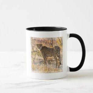 Cheetah Looking Around Mug