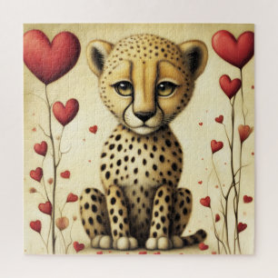 Cheetah Love 2 Jigsaw Puzzle