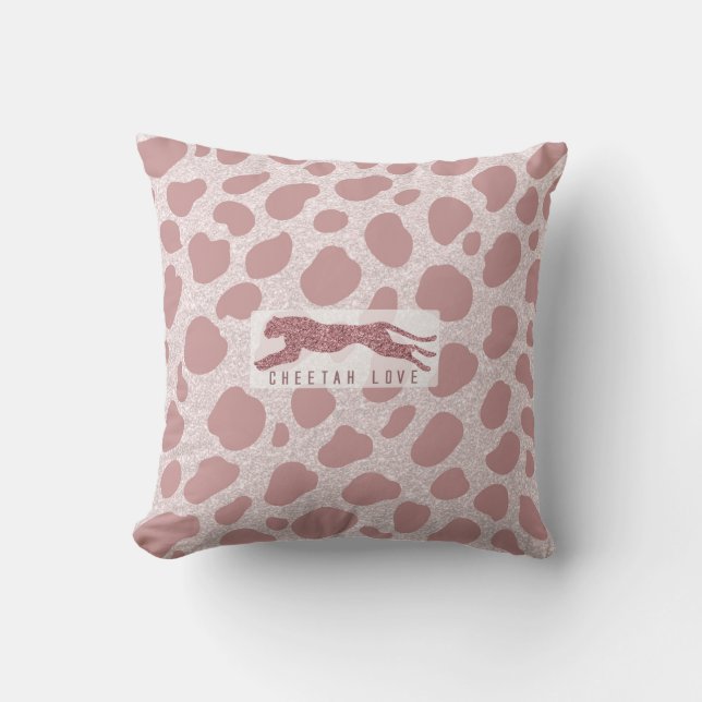 Cheetah Love  Cushion (Front)
