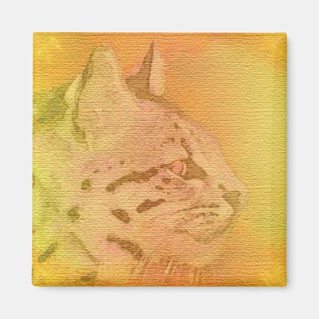 cheetah magnet (Front)