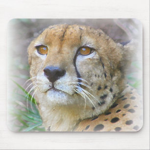 cheetah mouse mat