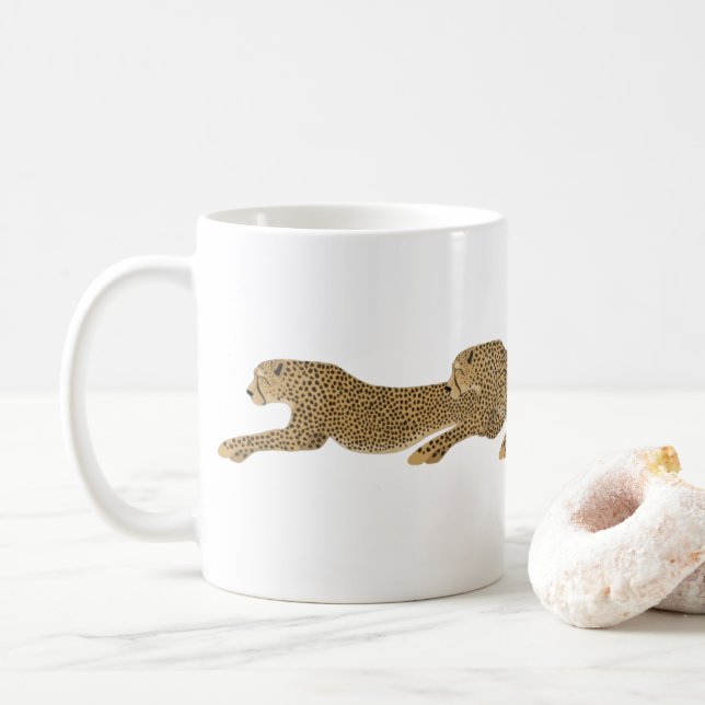 Cheetah Mug (With Donut)