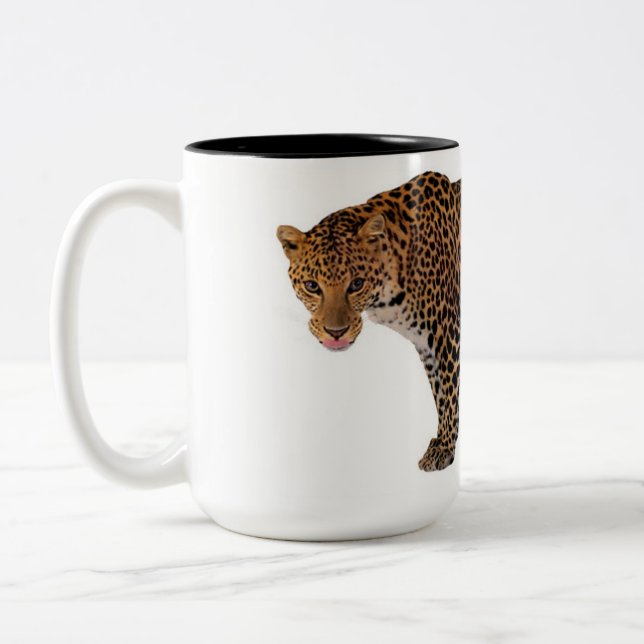 Cheetah Mug (Left)