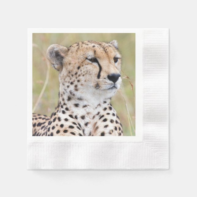Cheetah Napkin (Front)