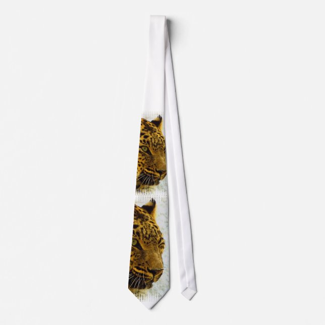 Cheetah Necktie (Front)