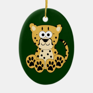 Cheetah Ornament