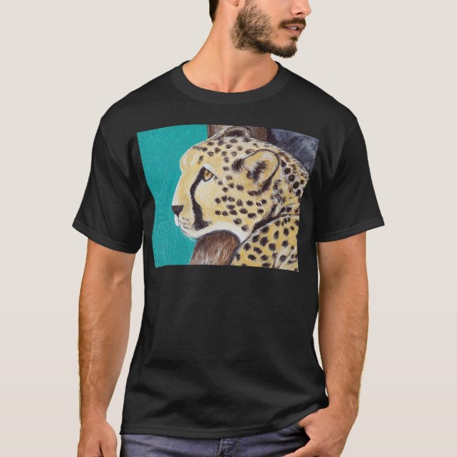 Cheetah Painting T-Shirt (Front)