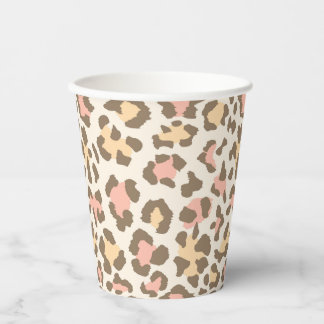 Cheetah Paper Cups