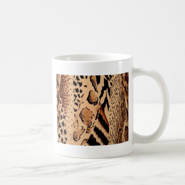 Cheetah Pattern Coffee Mug (Right)