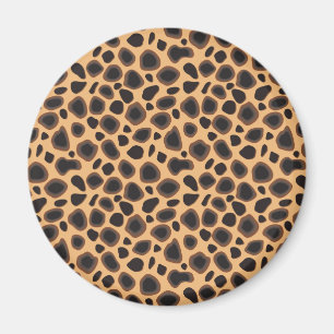 Cheetah Pattern Magnet