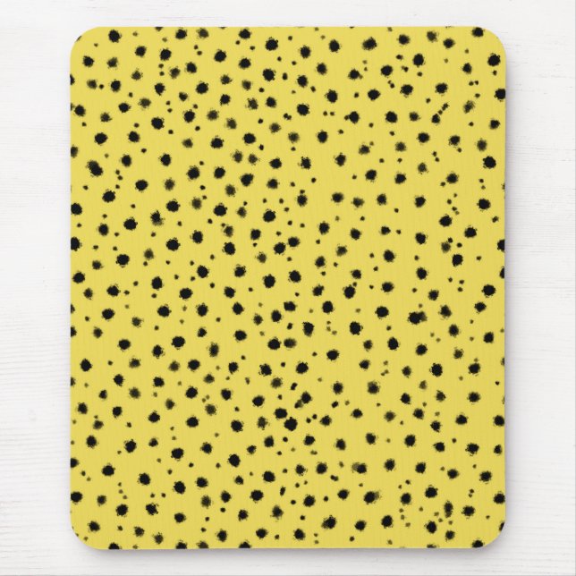 Cheetah Pattern Mouse Mat (Front)