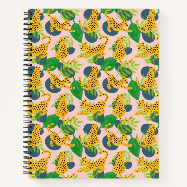 Cheetah Pattern Notebook (Front)