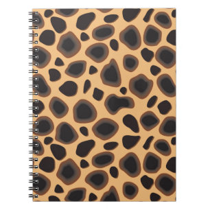 Cheetah Pattern Notebook