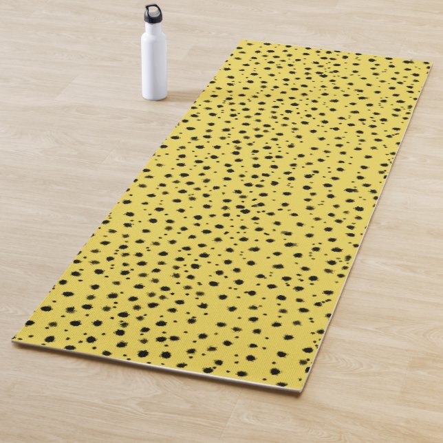 Cheetah Pattern Yoga Mat (In Situ)