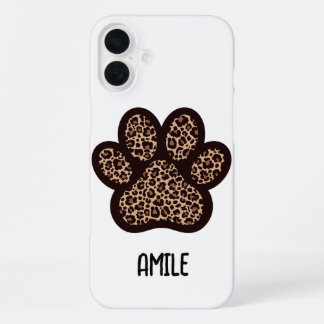 cheetah paw print phone case