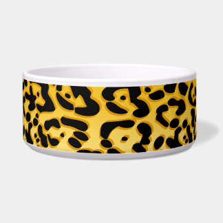 Cheetah Peace Angel ceramic bowl