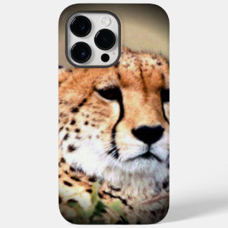 Cheetah Portrait by Full Moon: Nature's Grace Case-Mate iPhone 14 Pro Max Case