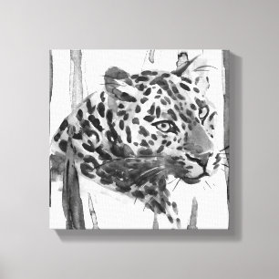 Cheetah Portrait Canvas Print