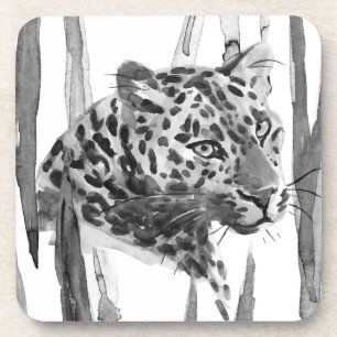 Cheetah Portrait Coaster