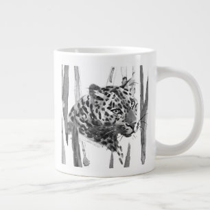 Cheetah Portrait Large Coffee Mug