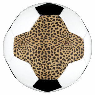 Cheetah Print Football