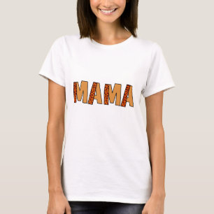 Cheetah Print Leopard Mum T-Shirt