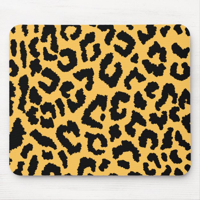Cheetah print mouse mat (Front)