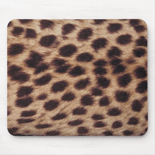 Cheetah Print Mouse Mat (Front)