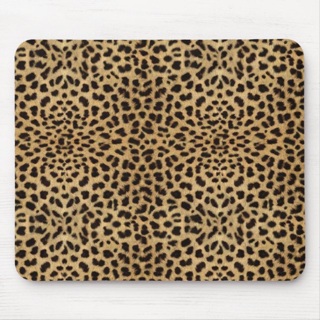 Cheetah Print Mouse Mat (Front)