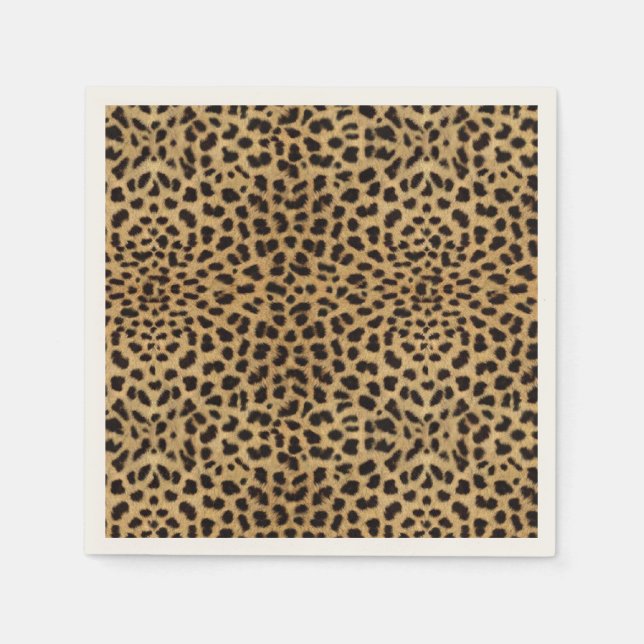 Cheetah Print Napkin (Front)