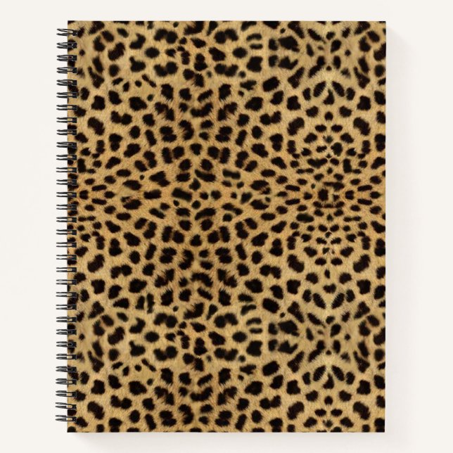 Cheetah Print Notebook (Front)
