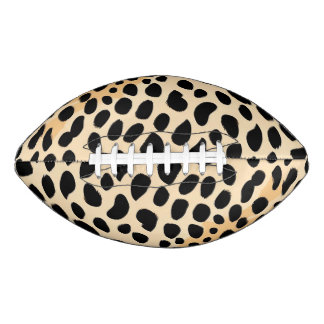 Cheetah Print Pattern American Football