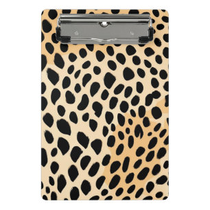 Cheetah Print Pattern Mini Clipboard