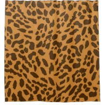 Cheetah Print Shower Curtain