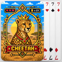 Cheetah Retro 8-Bit Pixel Art