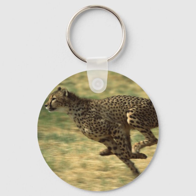 Cheetah Run Key Ring (Front)