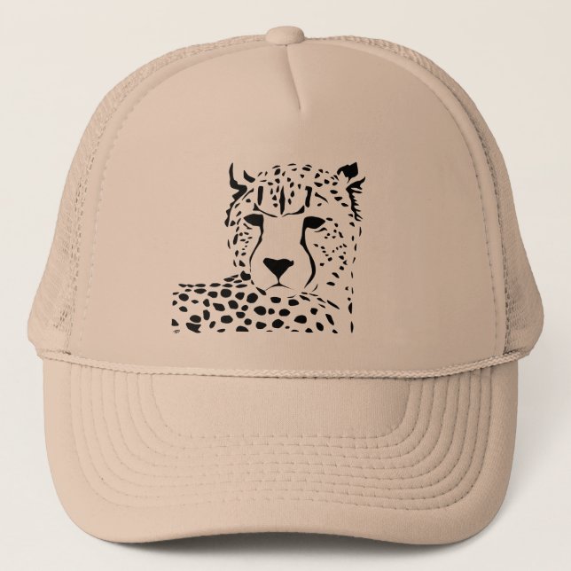Cheetah Safari Cap (Front)