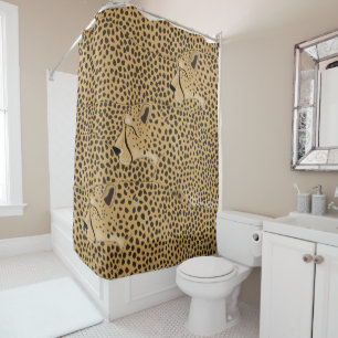Cheetah Shower Curtain